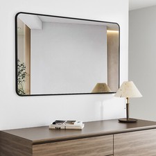 Wandspiegel Groß Schwarz Wand