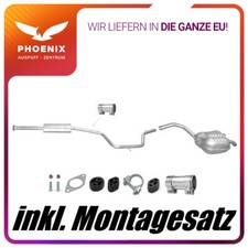für Ford Mondeo Mk4 2.0 (2007-2014) Auspuffanlage Mittel+Endschalldämpfer