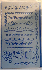 Vintage Schablone Basteln