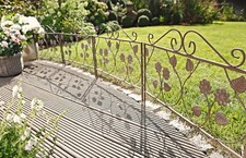Metall Garten Steckzaun