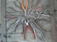 13St. alte Spezialzangen Flach