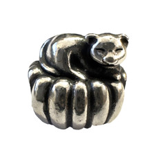 Pandora  Charm Cozy Cat Katze chillt auf Kissen  925 er Silber ALE 790595