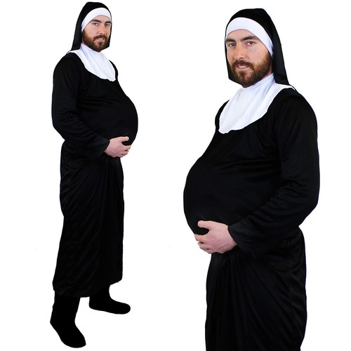 Nonne kostüm schwanger herren - nonne,