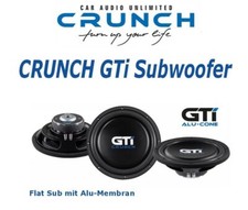  Crunch GTI84 - 20cm Subwoofer