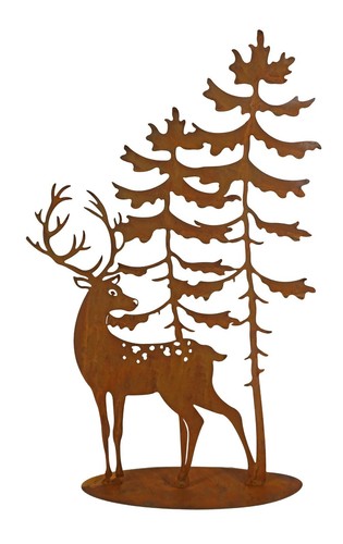 Abc home gartenfigur hirsch - gartenfigur,