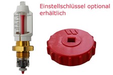 Zewotherm 3/8" Durchflußmesser Topmeter Flowmeter DFA 11130006 Einstellschlüssel
