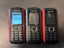 3x Handy Samsung GT B2100 Rot  Und Schwarz - ohne Simlock Outdoor funktioniert