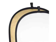 walimex 2in1 Faltreflektor gold/weiß, 145x200