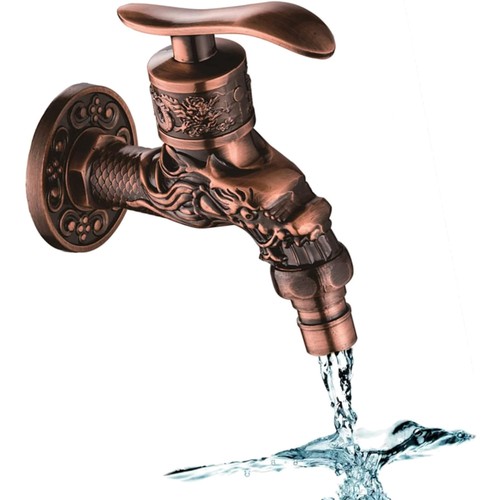 Vintage wandmontage wasserhahn - vintage,