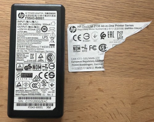 Netzteil original deskjet - hp,