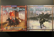 DER EISERNE THRON + DIE THRONKRIEGE Brettspiel Game of Thrones Deutsch SEHR GUT
