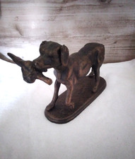 Figur jagdhund mit - jagdhund, im