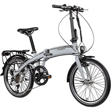 Tretwerk MetroCruze E Bike 20" Klappfahrrad Shimano 7 Gang grau 32cm B Ware