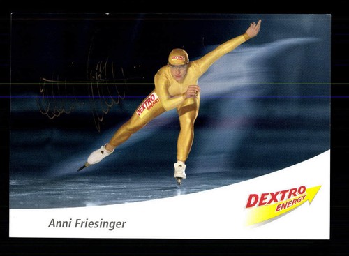 Anni friesinger autogrammkarte - anni,