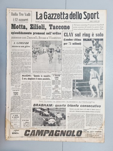 Gazzetta dello sport august - sport,