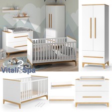 Babymöbel Set Malia Weiß