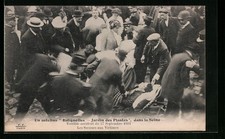 AK Un autobus Batignolles