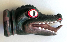 Vintage handpuppe krokodil - vintage,