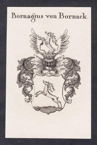 Bornagius von bornack wappen - von,
