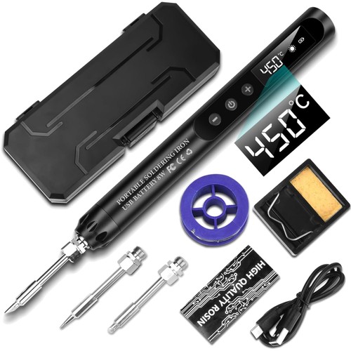 Usb lötkolben set akku lcd - akku,