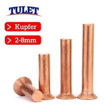 Senknieten DIN 661 Kupfer