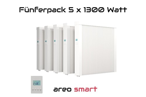 Elektroheizung 5x1300w heizung - 5x1300w,