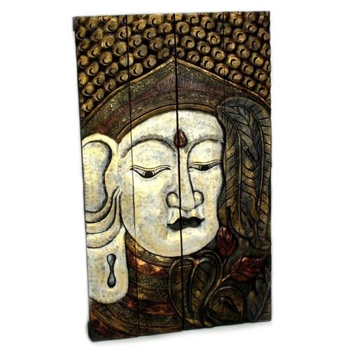 Buddha wandbild groß 100 - wandbild,