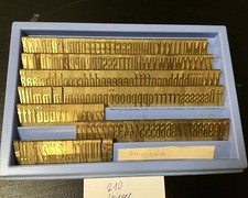 Friedrich Deckel Schablonen 210 Zeichen Graviermaschine Deckel 3D Leseschrift