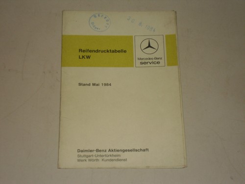 Tabellenbuch reifendruck - tabellenbuch,