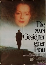 Plakat Zwei Gesichter einer