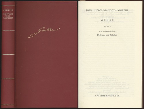 Goethe aus meinem leben - goethe,,