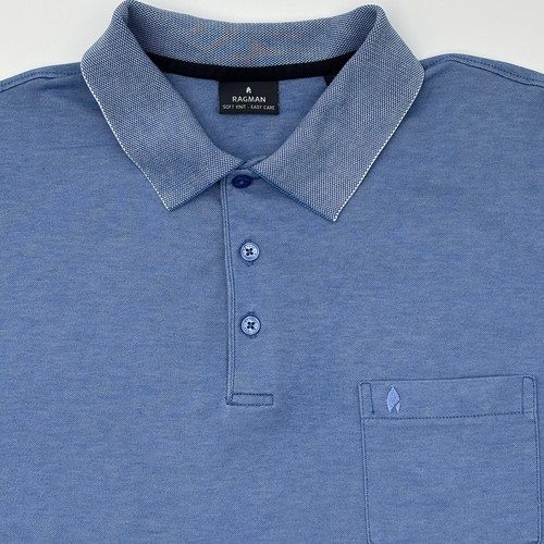 Ragman soft knit polo - ragman,