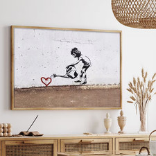 Leinwanddruck banksy stil - banksy,