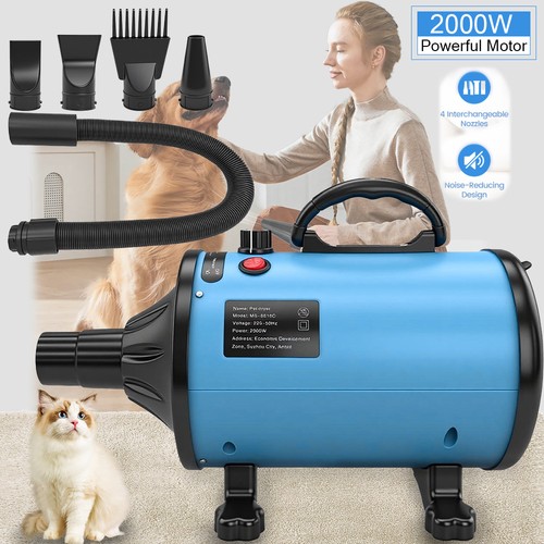 Hundefön blower 2000w - 2000w, leiser
