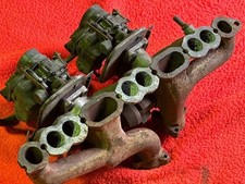 Mercedes Benz W180 Ponton 220S Vergaser Solex Ansaugstutzen Twin