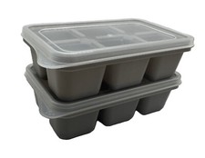 2x Eiswürfelform Silikon