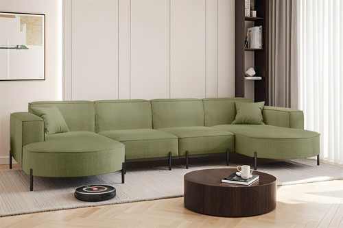 Wohnlandschaft form sofa - wohnlandschaft,