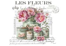 BÜGELBILD-Vintage-Shabby-Nost