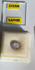 Sternsaphir "grau" Indien 5,6 ct - ca. (!) 9. 4 x  8.4  mm - Ausverkaufspreis