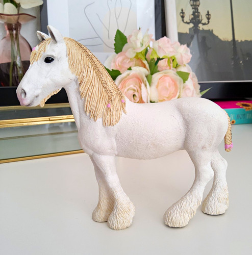 Schleich pferd 13735 shire - schleich,