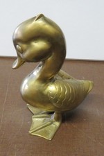 schwere Messingfigur: Ente 17 cm * 12 cm