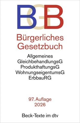 Bürgerliches gesetzbuch mit - bürgerliches,