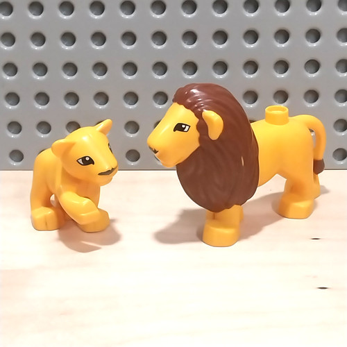 Lego duplo tiere - lego, löwe