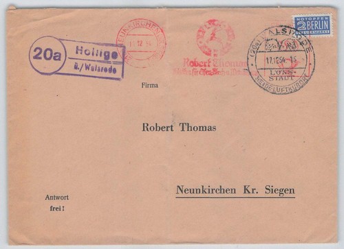 Bund landpoststempel 20a - landpoststempel,