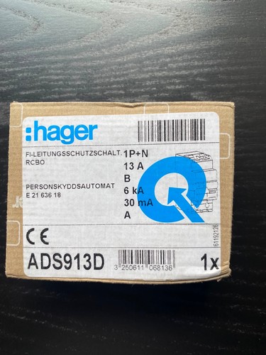 Hager ads913d schalter - hager,