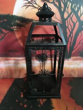 Laterne Windlichthalter Gartenlaterne Metall Kerzenständer H 44cm Neu B-Ware