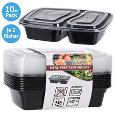 10er Set Meal Prep Boxen mit 2