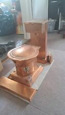 Getränkespender / Zapfanlage / Spirituosen / Party / Toilette / Kupfer/ Marmor