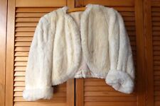 Bolero für Kinder aus Kaninchenfell