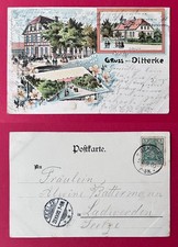 Litho AK DITTERKE 1900
